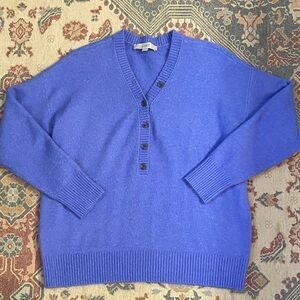 LOFT Royal Blue Knit Top